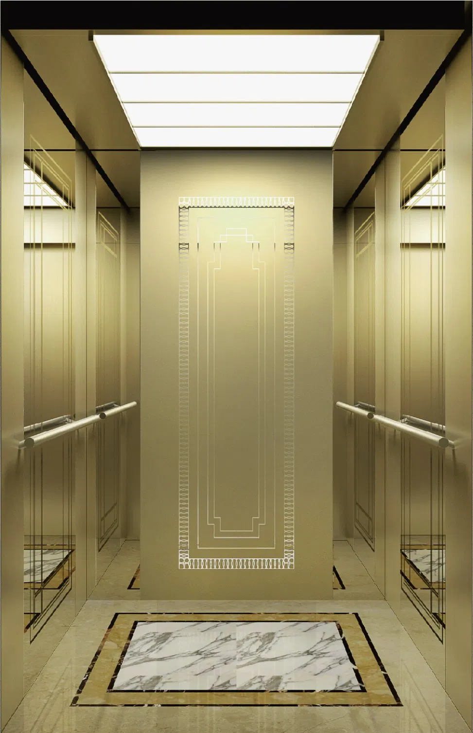 General Advanced Energy-Saving and Safety Passenger Elevator with Small Machine Room