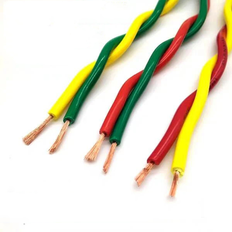Flexible Twisted Firefighting Cables PVC Insulated Fireproof Wires