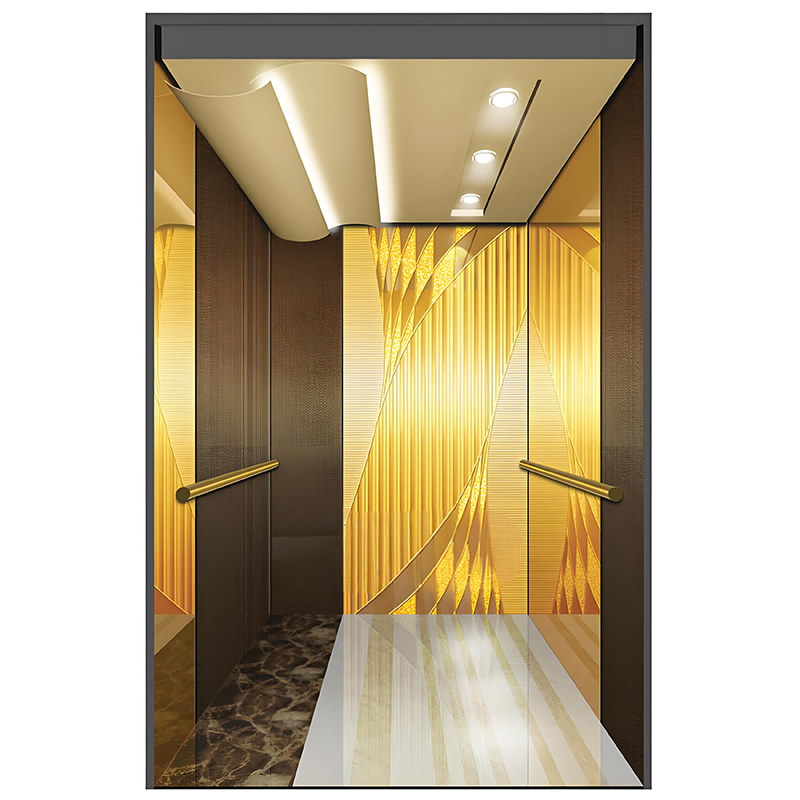 Hot Selling Machine Roomless 380V AC Commercial Elevator for Passenger and Residential