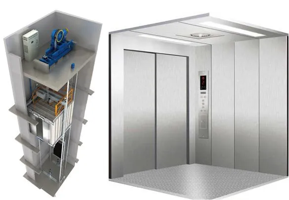 Cargo Freight Elevator Operation