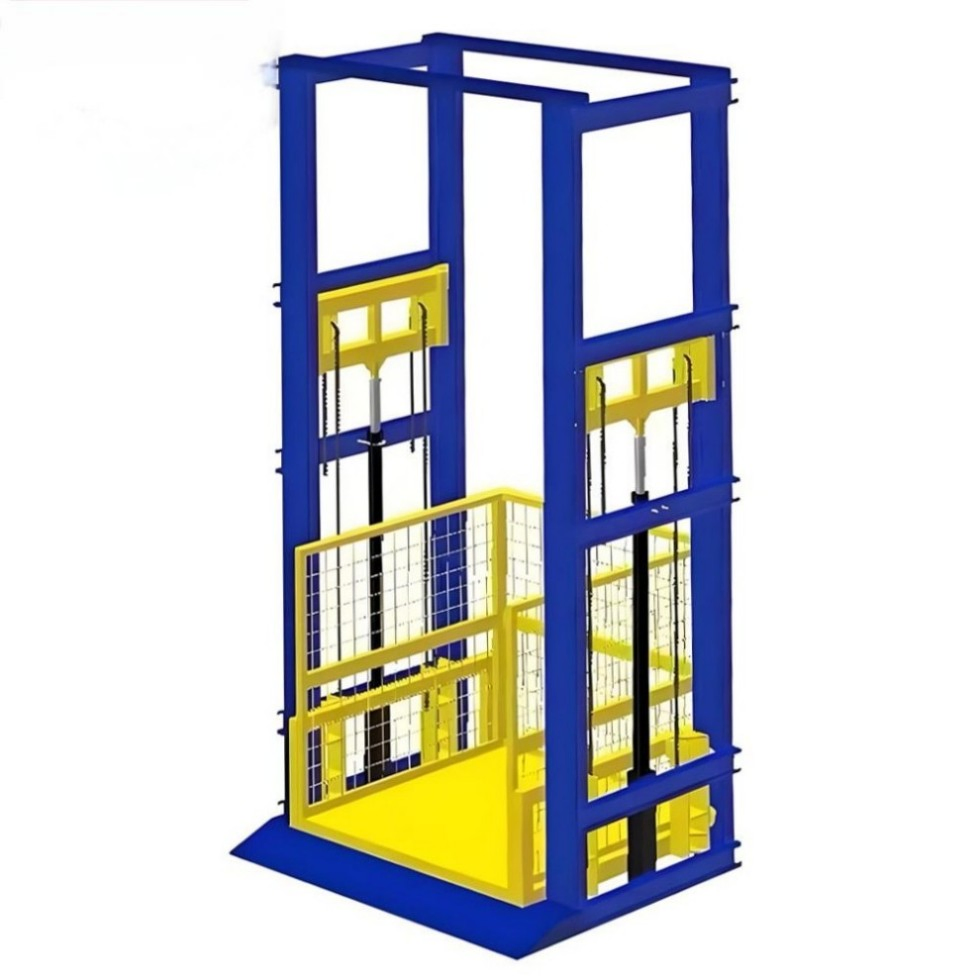 Workshop Lifting Ladder, Large Tabletop Heavy Load, Simple Cargo Elevator, 1-5 Tons, Factory Hydraulic Lifting Platform