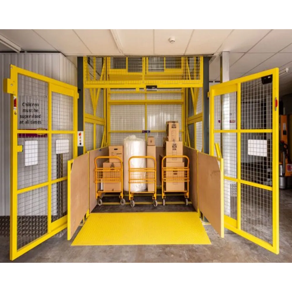 2m 5m 10m 500kg 1ton 2ton 3ton Heavy Duty Hydraulic Platform Industrial Goods Cargo Lift Freight Elevator for Factory Warehouse Construction Mall Vrc