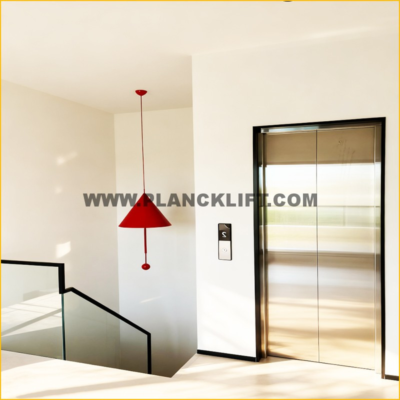 Modern Villas Lift Featuring Gearless Traction for Enhanced Comfort