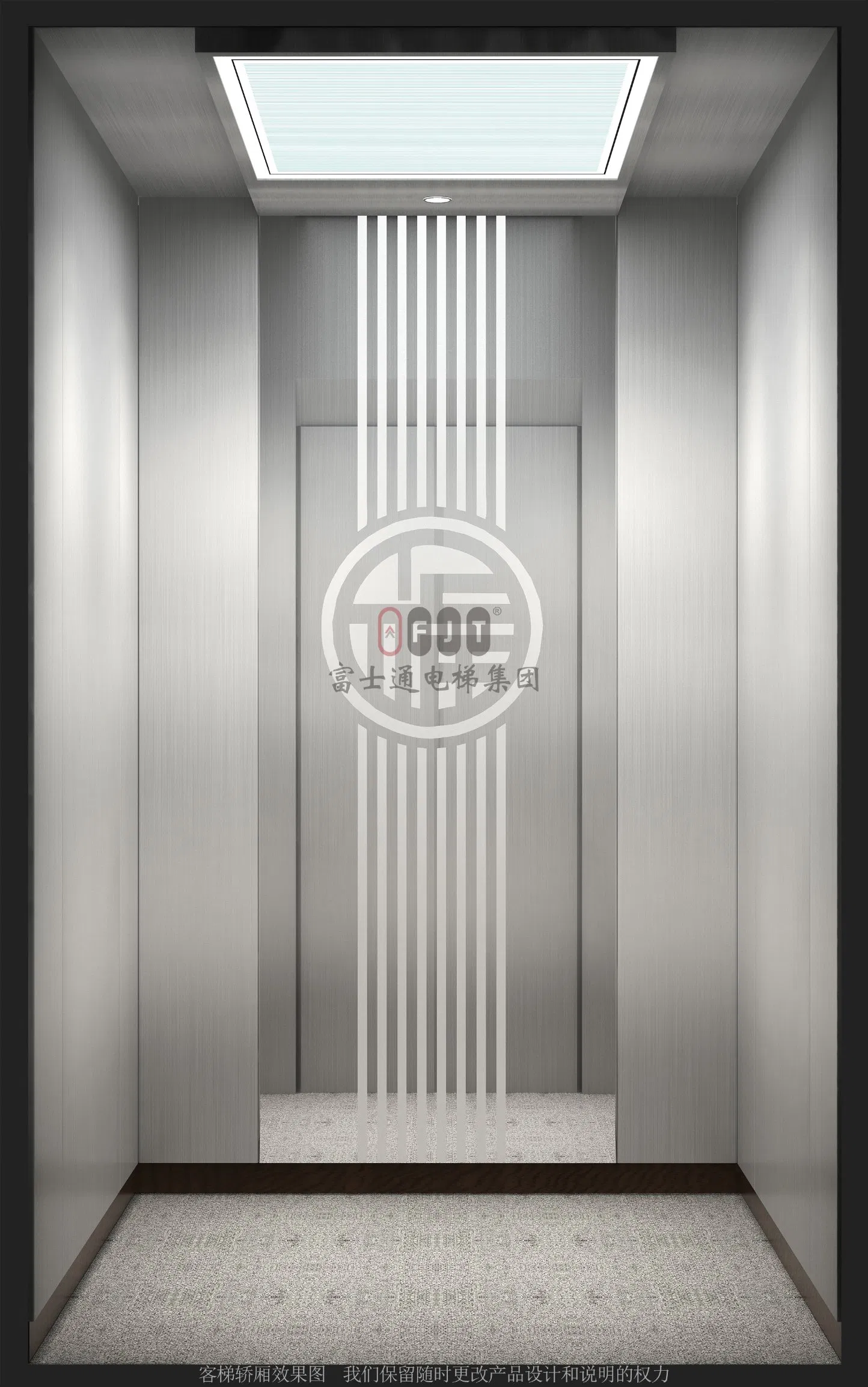 Fujithrough Factory Directly Supply Customized Hospital Medical Bed Stretcher Elevator Lift with Anti-Bacterial Finish for Patient Safety