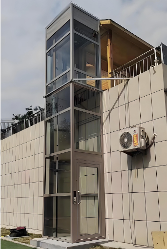 Explosion-Proof Hydraulic Drive Residential Elevator Outdoor Home Elevator