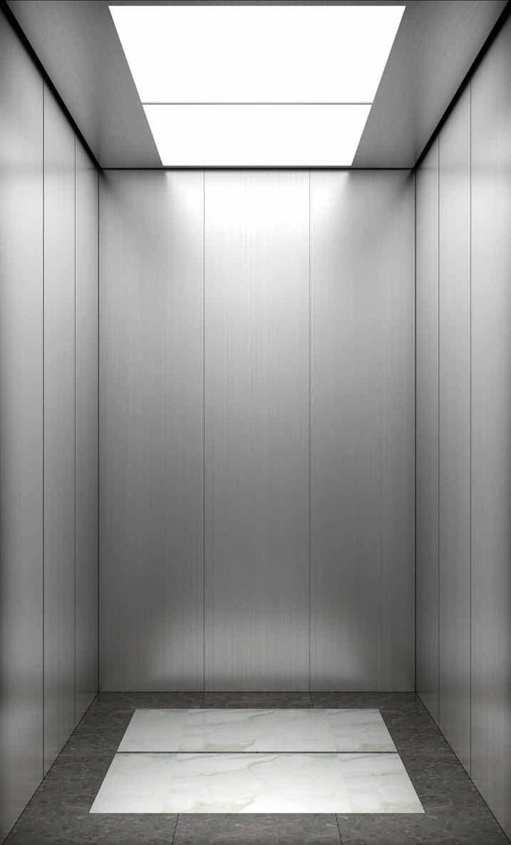 European Standard Machine Roomless Passenger Elevator 1600kg 2.5m/S