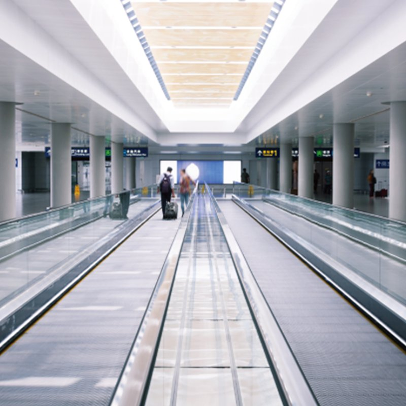 Corrosion-Resistant Moving Walkway for Outdoor Use