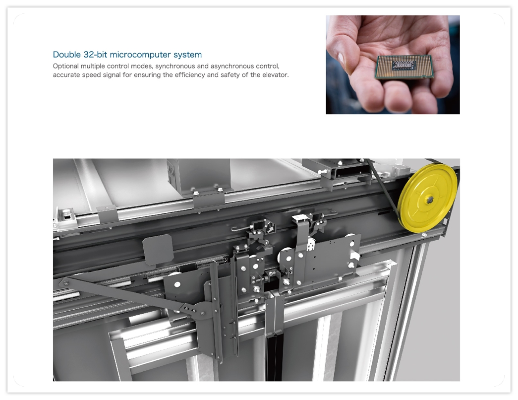 Desenk Hot Sale Elevator Hairline Panoramic Freight 630kg Home Elevator with Hospital Observation