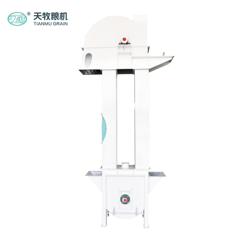 Industrial Bucket Elevator with Explosion-Proof Motor for Dusty Environments