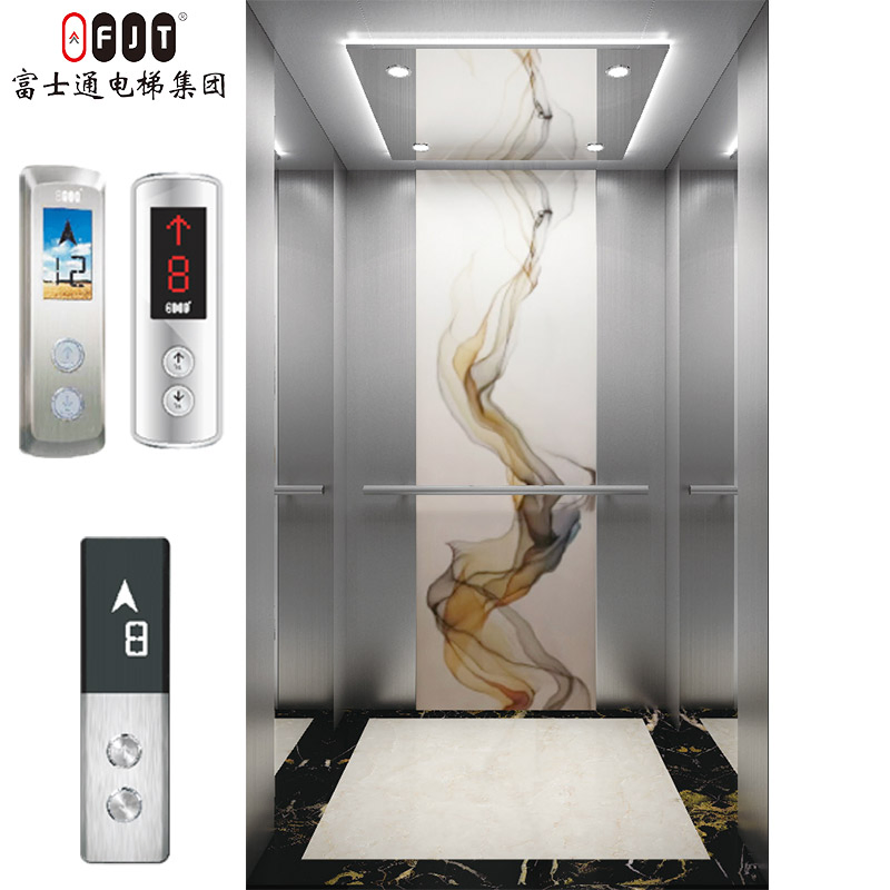 Machine Roomless Single Person Elevator Home Lift Small Residential Elevator for Villa Quiet Operation