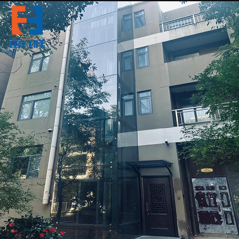 Easy to Repair Hydraulic Lift with Standard Parts, Outdoor Home Elevator