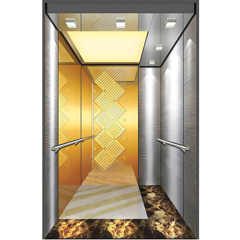 Customized Passenger Elevator 630kg Machine Roomless Residential Lift