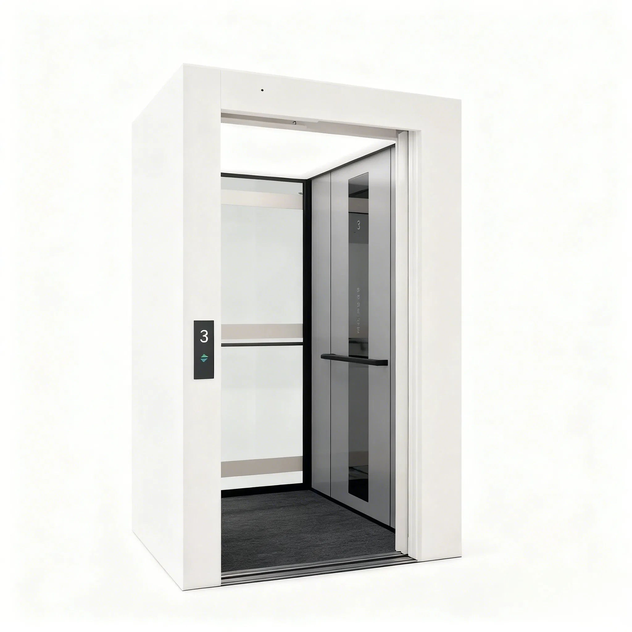 Traction Villa Elevator ISO9001 Approved Space-Saving Residential Lift