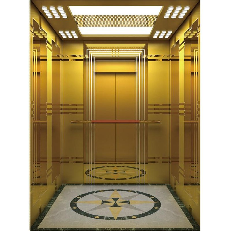 FUJI Hotel Commercial Home Stainless Steel Hydraulic Residential Passenger Elevator with Safe Speed Suppliers in China
