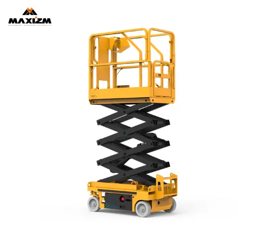 Maxizm Fast Delivery Xg1523rt off-Road Scissor Lift 15m Aerial Work Platform Fast Delivery