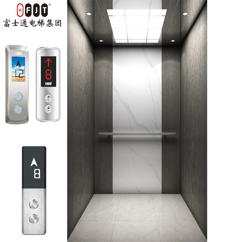 Machine Roomless Single Person Elevator Home Lift Small Residential Elevator for Villa Quiet Operation