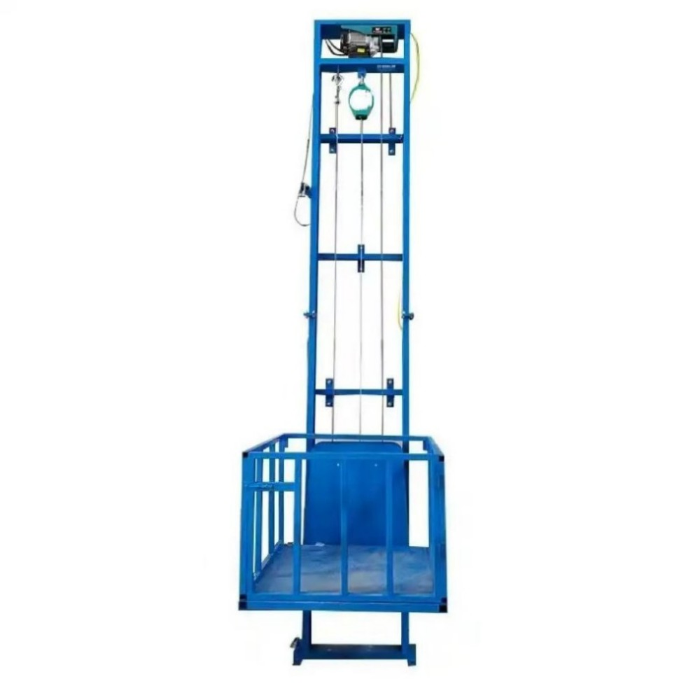 Workshop Lifting Ladder, Large Tabletop Heavy Load, Simple Cargo Elevator, 1-5 Tons, Factory Hydraulic Lifting Platform