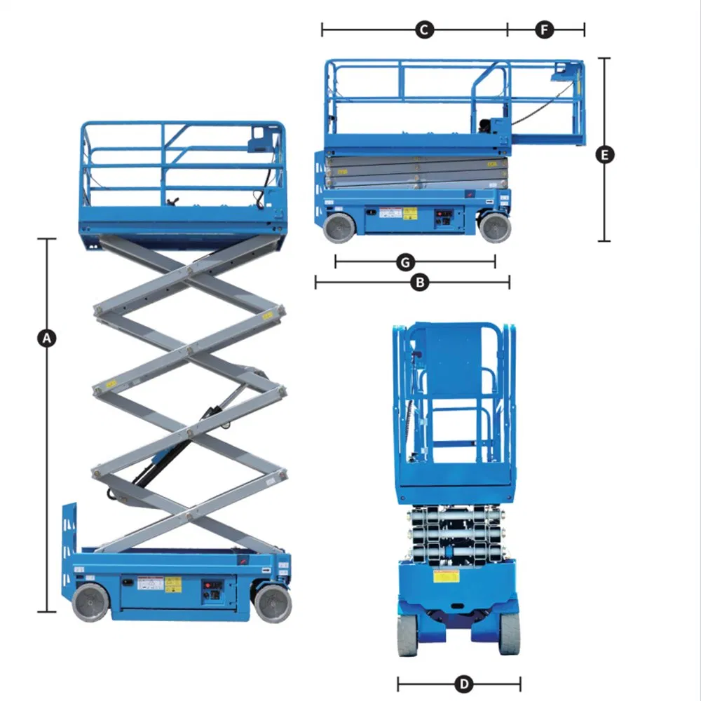Safety-Engineered Sjy Scissor Lifts and Explosion-Proof Sjd Hydraulic Elevators
