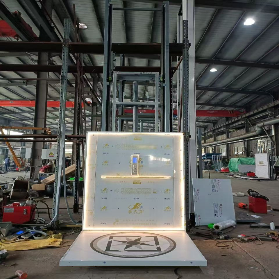 Xyzlift Home Elevator Traction Type Home Lift 250kg Loading Capacity for Villa