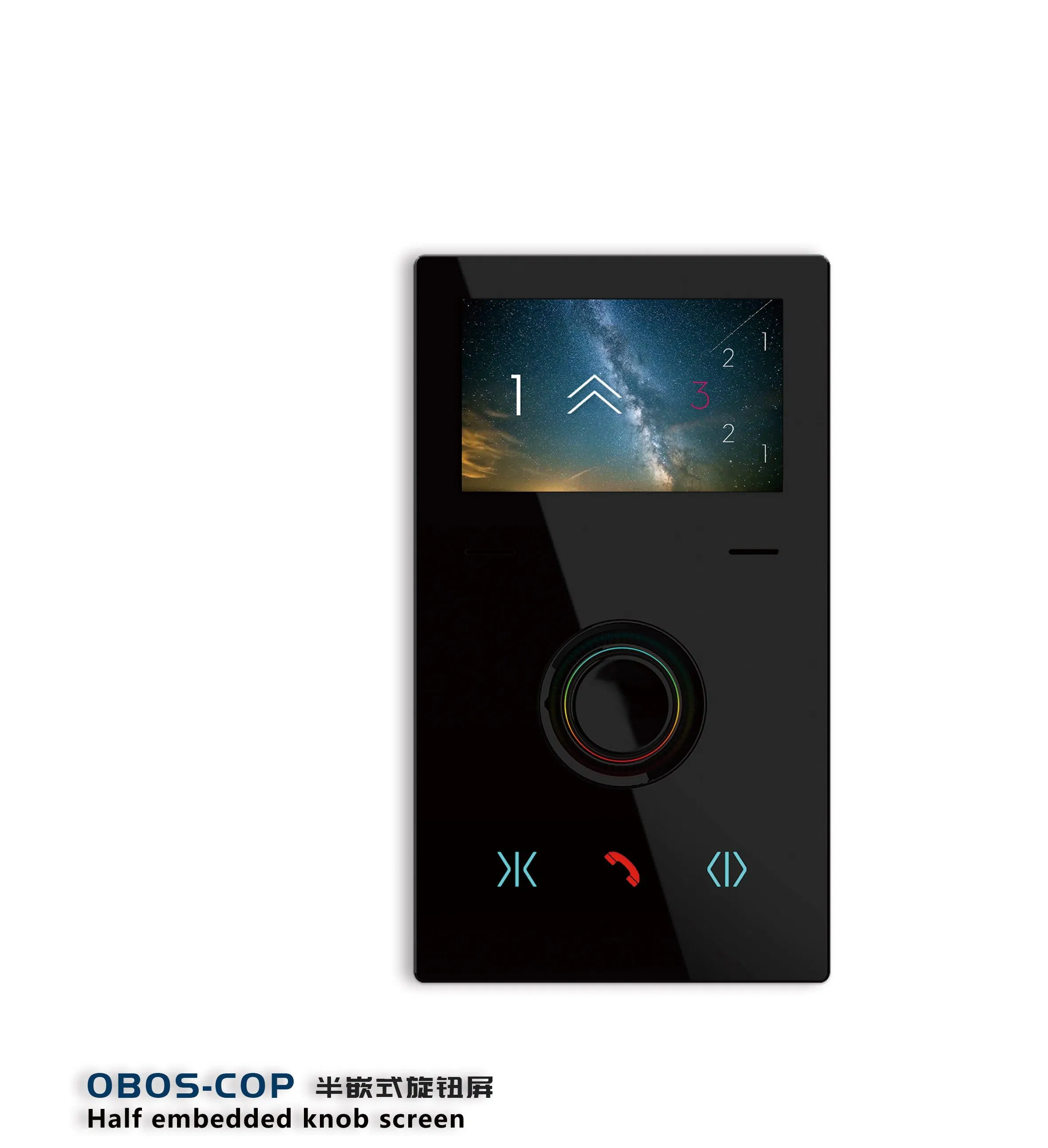 Residential Machine-Room-Less Traction Small House Home Villa Elevator