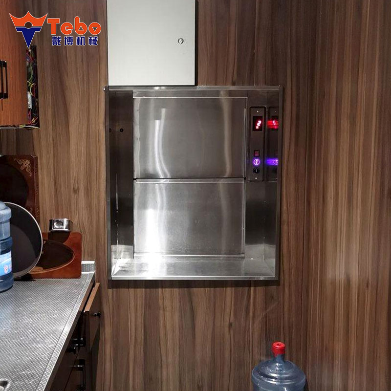 Stainless Steel Restaurant Dumbwaiter Elevator with Advanced Safety Control System