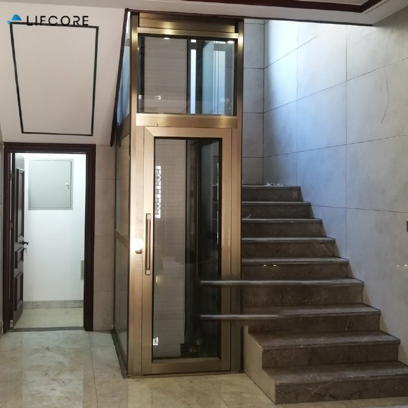 2-3 Floor Lifcore 0.3m/S Affordable Hydraulic Lift Custom Elevators for Homes