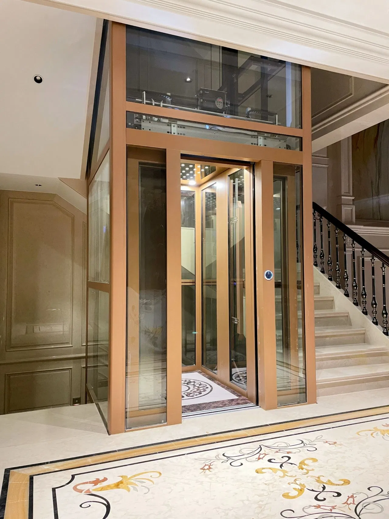 Home Traction Passenger Building Lift Modern Elevator Residential Stretcher Customized Home Lift Industrial Elevator