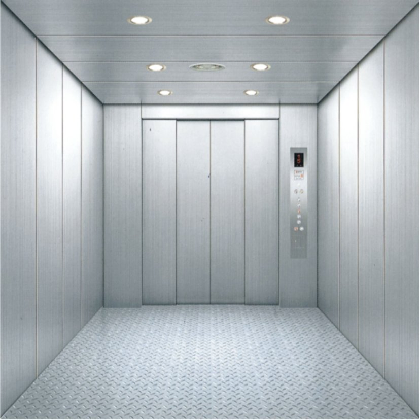 Mr/Mrl Kone Quality Large Space Room Freight Lifts Customized Cargo Goods Elevators