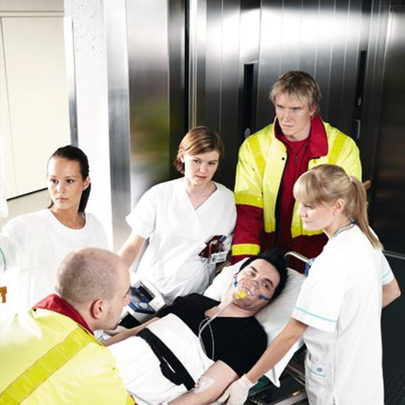 Heavy-Duty Medical Elevator for Beds and Stretchers, 2000kg Capacity