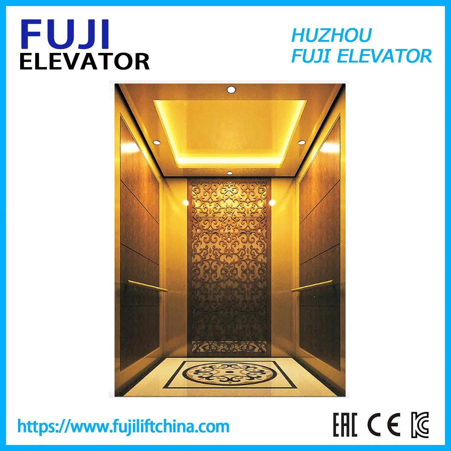 Small Passenger Home Sightseeing Elevator Machine Room China Factory