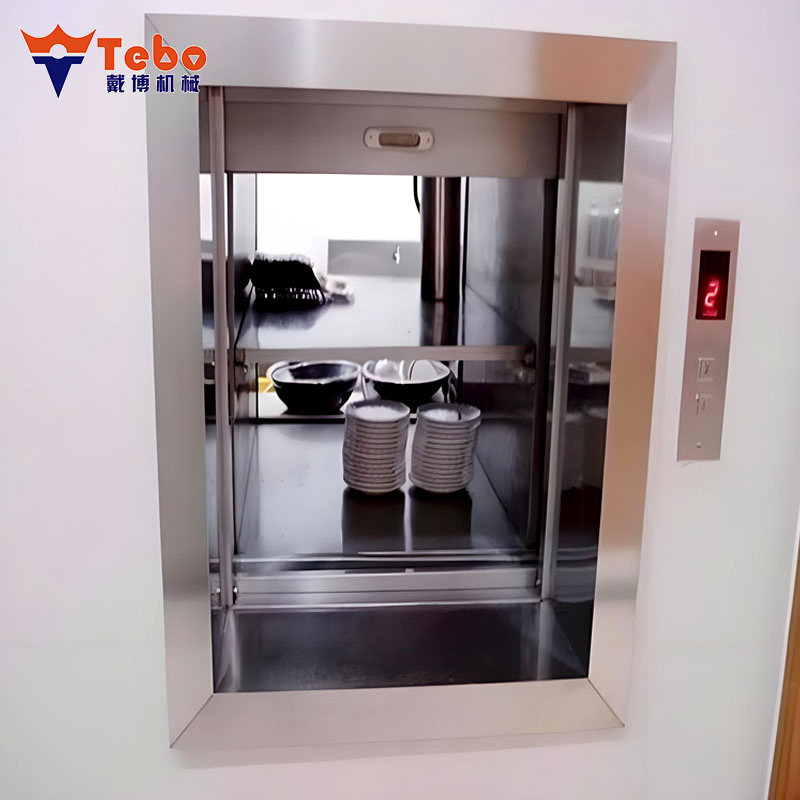 Stainless Steel Restaurant Dumbwaiter Elevator with Advanced Safety Control System