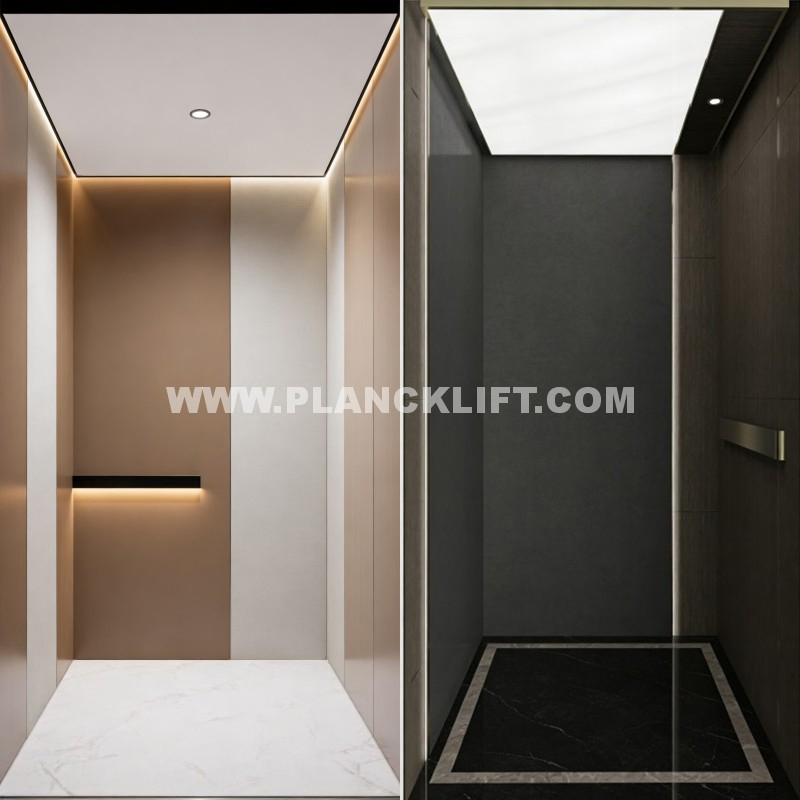 High-End Villa Lift with Gearless Traction for Contemporary Homes