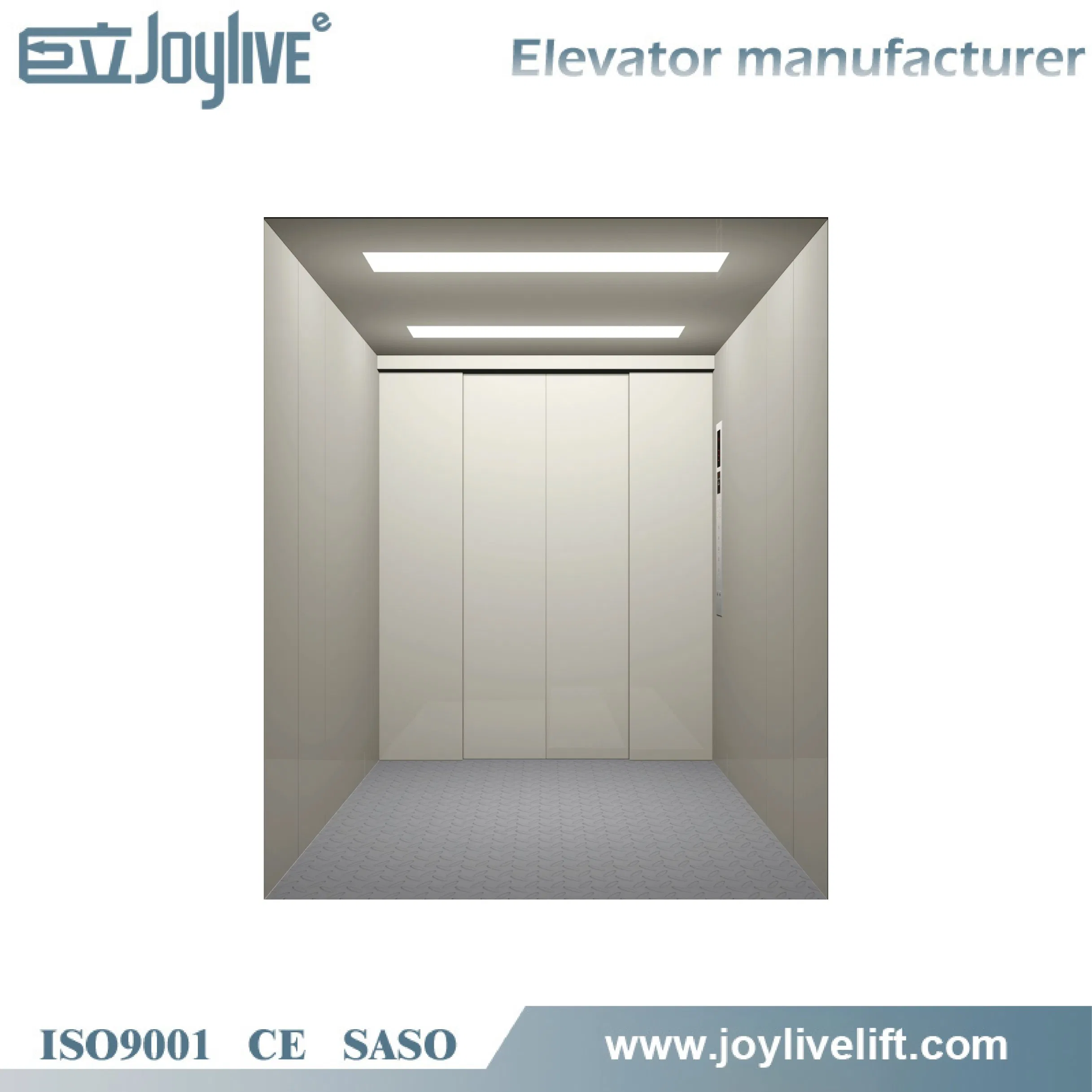 Heavy Duty 1000 Kg 2ton Size of Cargo Freight Elevator Used for Factory or Warehouse