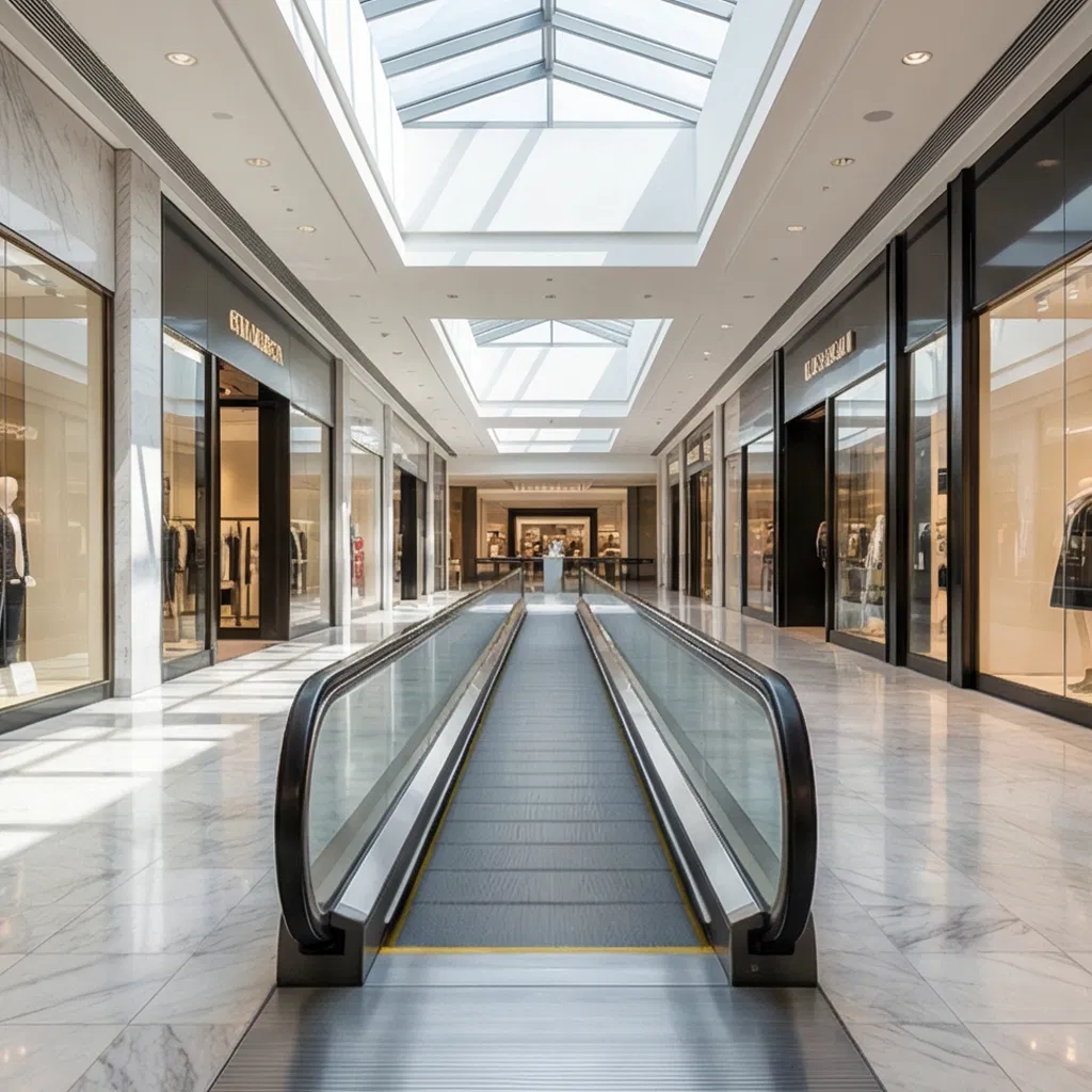 Fujithrough Innovative Moving Walkway for Efficient Indoor Usage