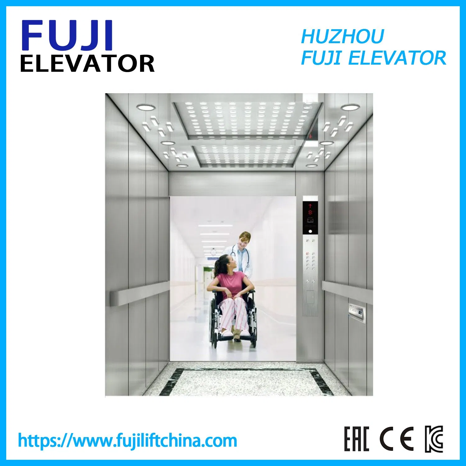 Passenger Hospital Elevator Stretcher Lift Factory Outlet Online Low Noise Lift Bed Elevator