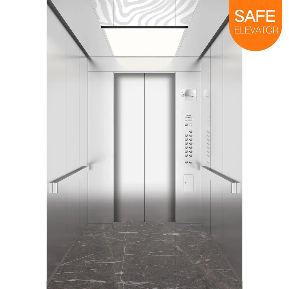 Low Noise Cheap Price Machine Roomless Energy Saving Passenger Elevator