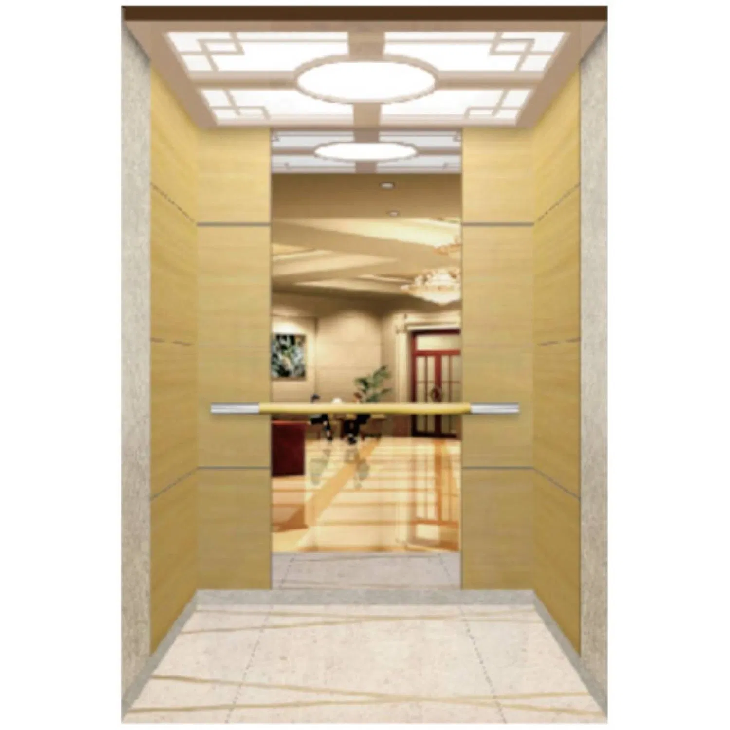 Passenger Elevator 630kg Automatic Vertical Small Machine Room Elevator Lift Residential Elevator Lift