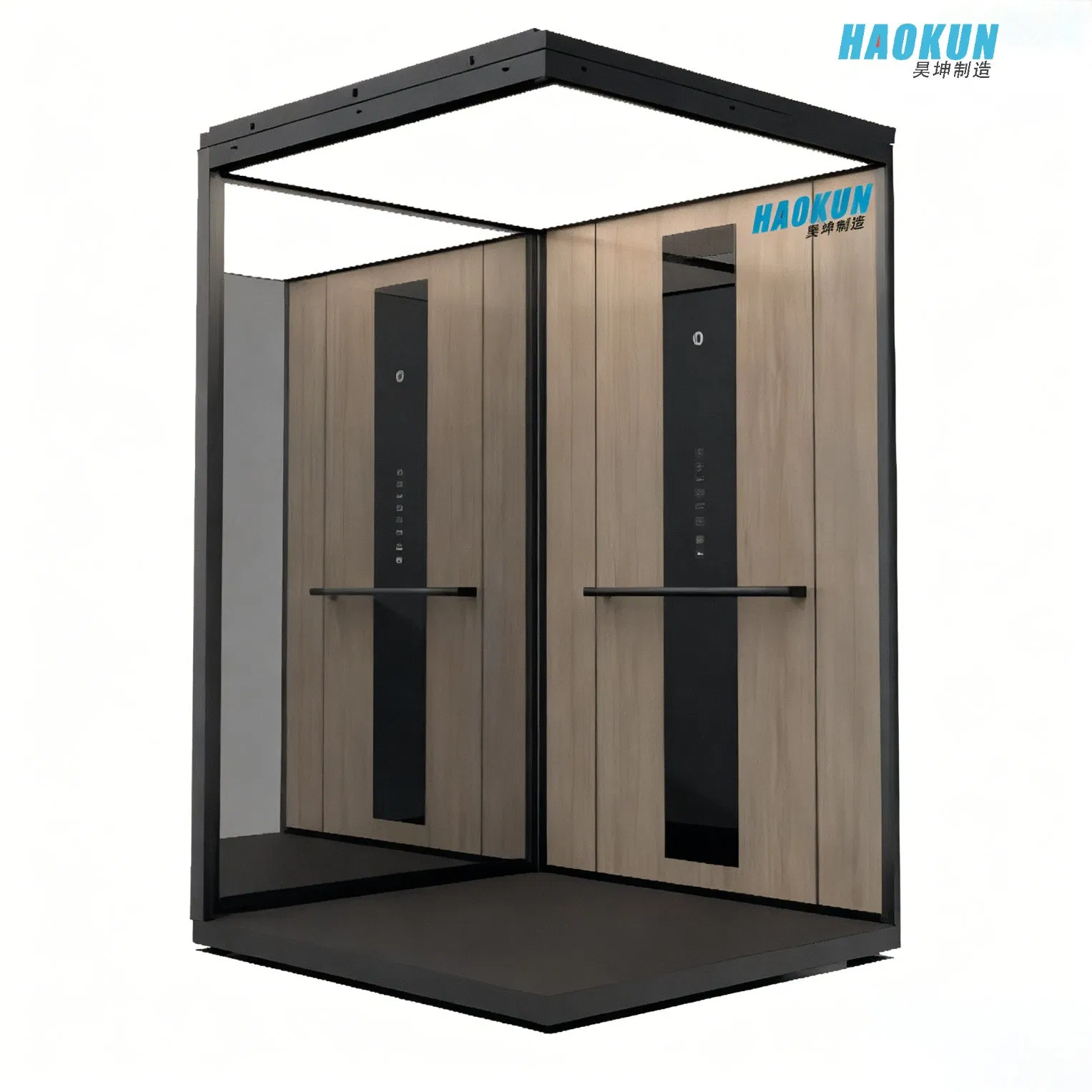 Traction Villa Elevator ISO9001 Approved Space-Saving Residential Lift