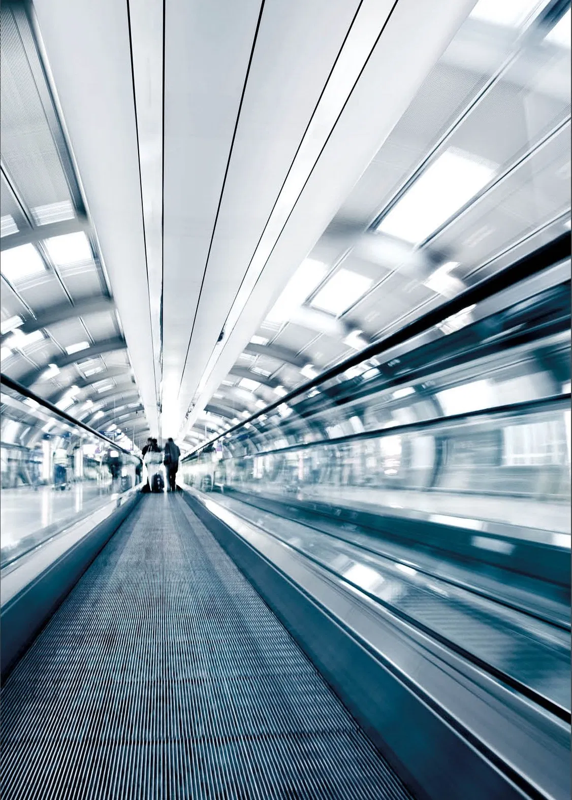 TUV Approved Safe Running Moving Walkway for Bus Station