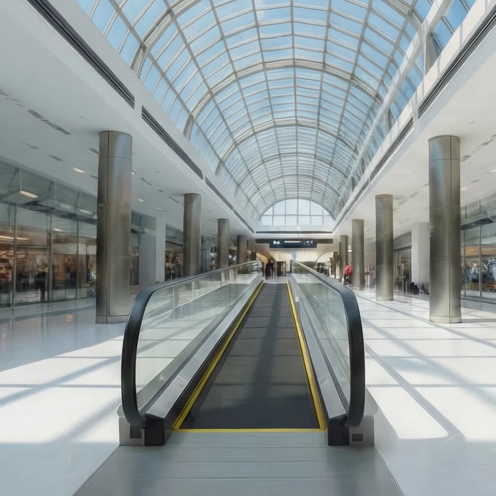 Fujithrough Office Building Moving Walkway