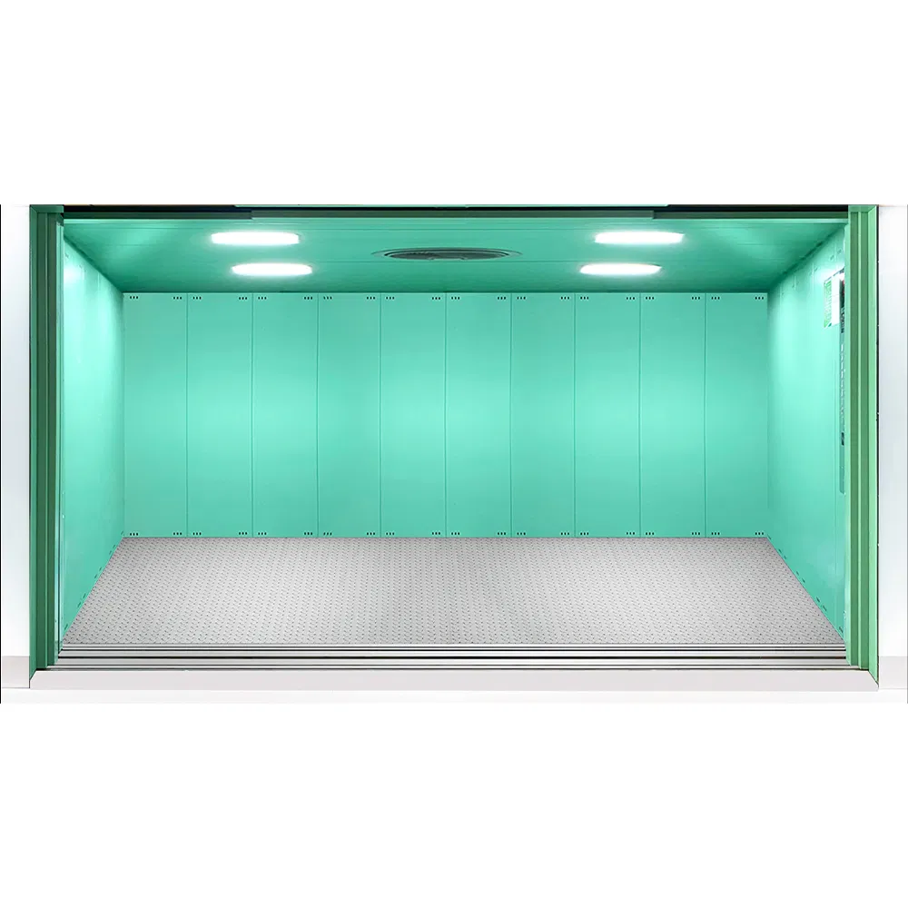 Big Capacity Energy Saving Economic Control Traction Warehouse Car Auto Goods Freight Lift Cargo Elevator with Machine Room and Machine Roomless