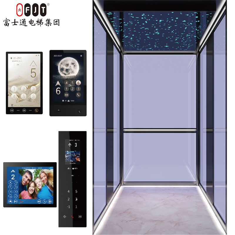 Smooth-Running Traction Type Villa Lift for Family House Usage