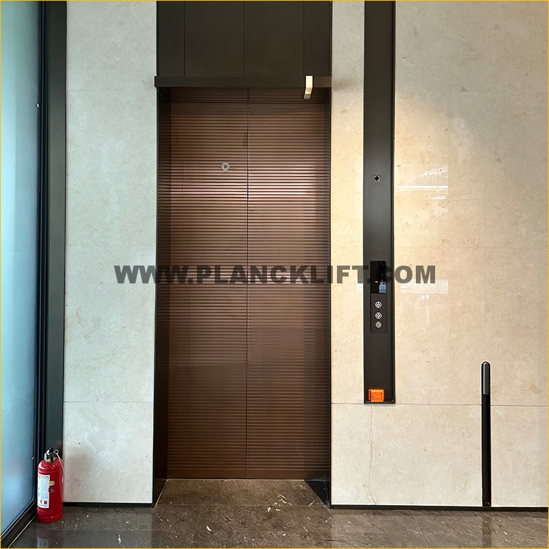 Modern Villas Lift Featuring Gearless Traction for Enhanced Comfort