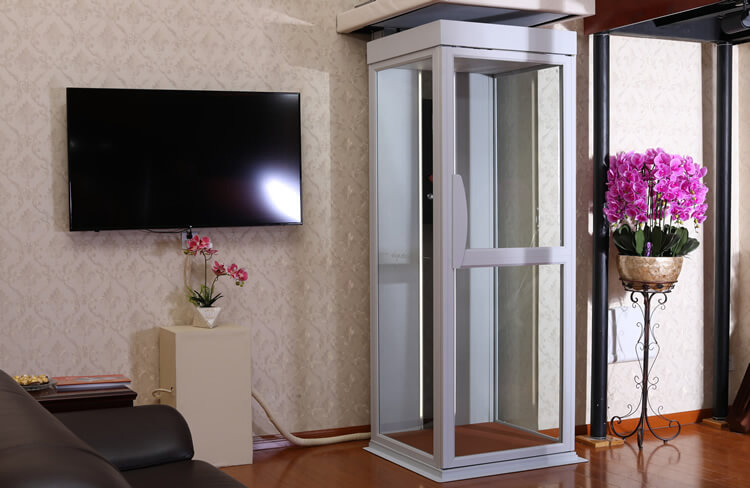 As1735 and CE Xyzlift Outdoor 2-4 Stories Traction Residential Home Elevators/Automatic Door Villa Elevator Lift