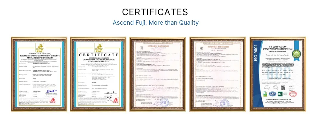Certificates
