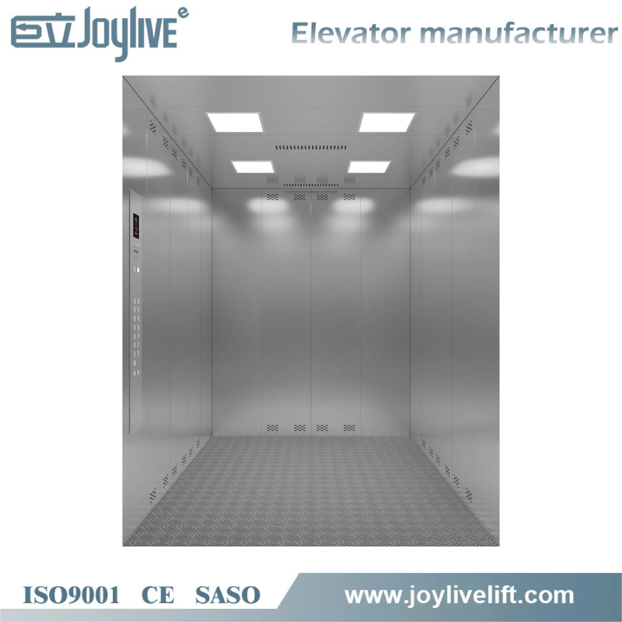 Joylive Heavy Load 10000kg Residential Goods Cargo Lift Freight Elevator for Supermarket Stock up