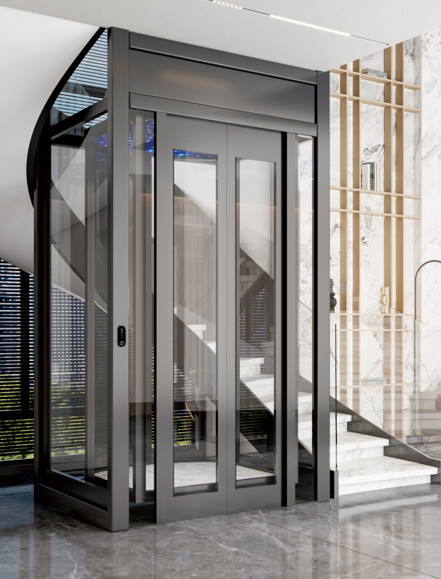 Compact Villa Traction Lift for Home Accessibility Solutions
