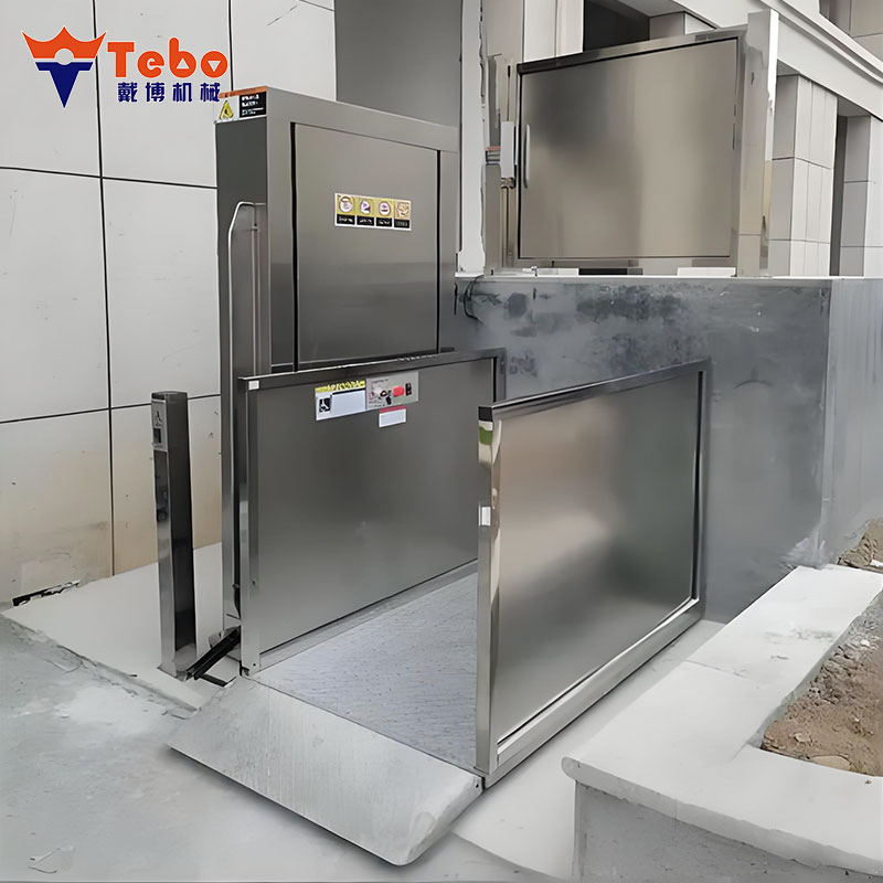 Hydraulic Elevator for Hospitals - 3-Person Capacity, 12m Lift