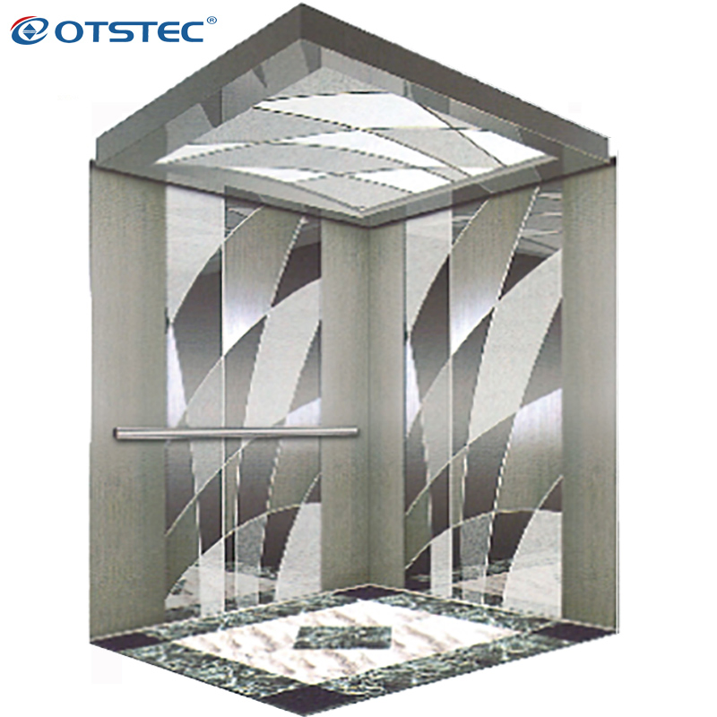 Otstec Villa Elevator Passenger Elevator Luxury Home Lift with Belt Traction