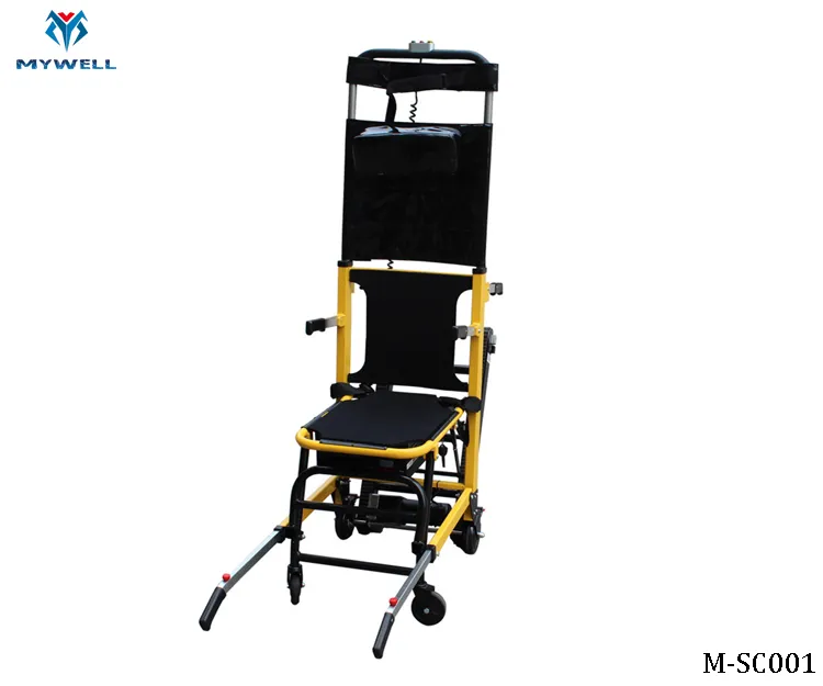 Foldable climbing wheelchair